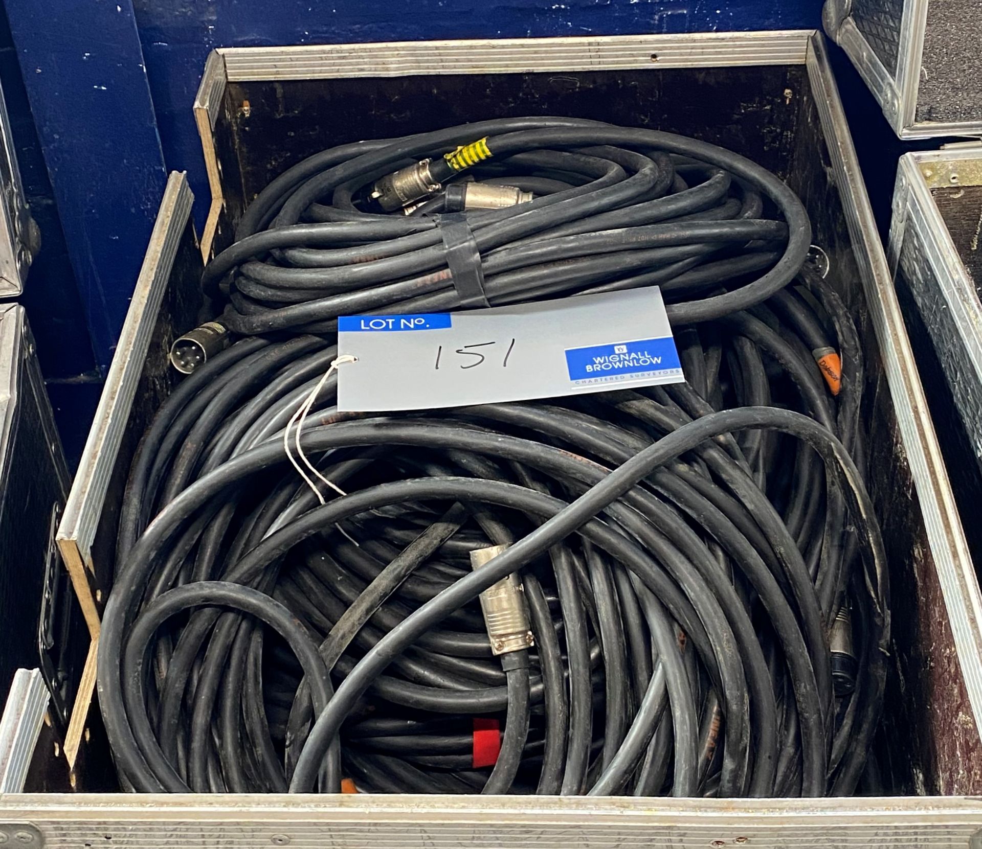 A Quantity of EP5 20M+ Cable with case (located at 17 Deer Park Road, London, SW19 3QG).