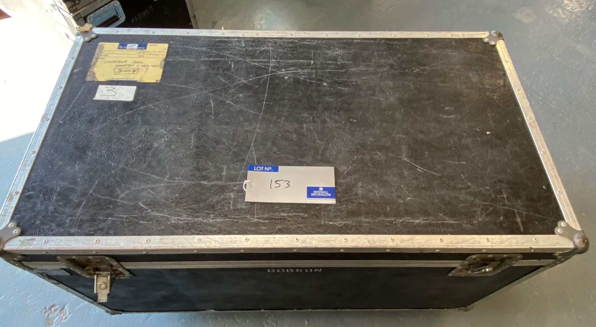 A Mobile Flight Case 1280mm x 700mm x 690mm (located at 17 Deer Park Road, London, SW19 3QG).