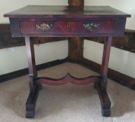 Antique Furniture Dark Wood Georgian Side Table