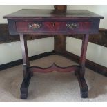 Antique Furniture Dark Wood Georgian Side Table