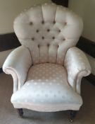 Furniture Laura Ashley Balloon Back Bedroom Chair