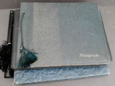 Vintage Parcel of 4 Photograph Albums Some With Photographs Inside