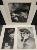 Vintage Collection of 4 Professional Photographs Social History