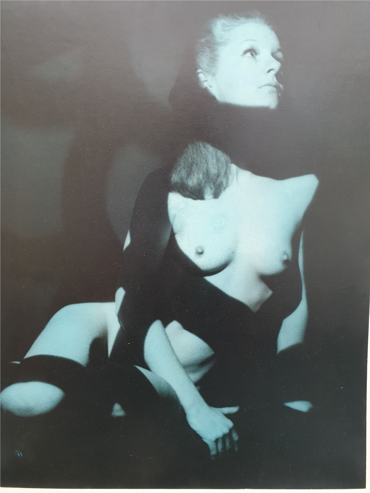 Vintage Collection of 2 Professional Photographs Naked Females - Image 2 of 2