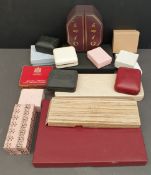 Vintage 17 Assorted Jewellery & Other Display Boxes
