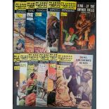 Vintage 11 Classics Illustrated Comics c1950's Issues