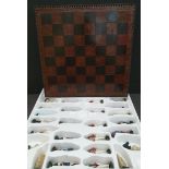 Collectable Waterloo Chess Set Napoleon & Wellington