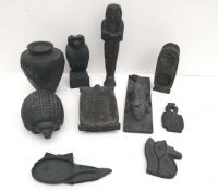 Vintage Collectable 10 x Egyptian Figures