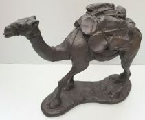 Vintage Spelter Camel Figure Limited Edition J R Sanders No. 140 of 3500