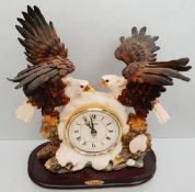 Vintage Retro The Juliana Collection Double Eagle Clock