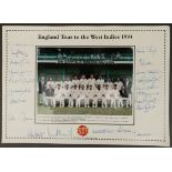 Collectable Sporting Memorabilia England Cricket Team 1994 Autographed Picture