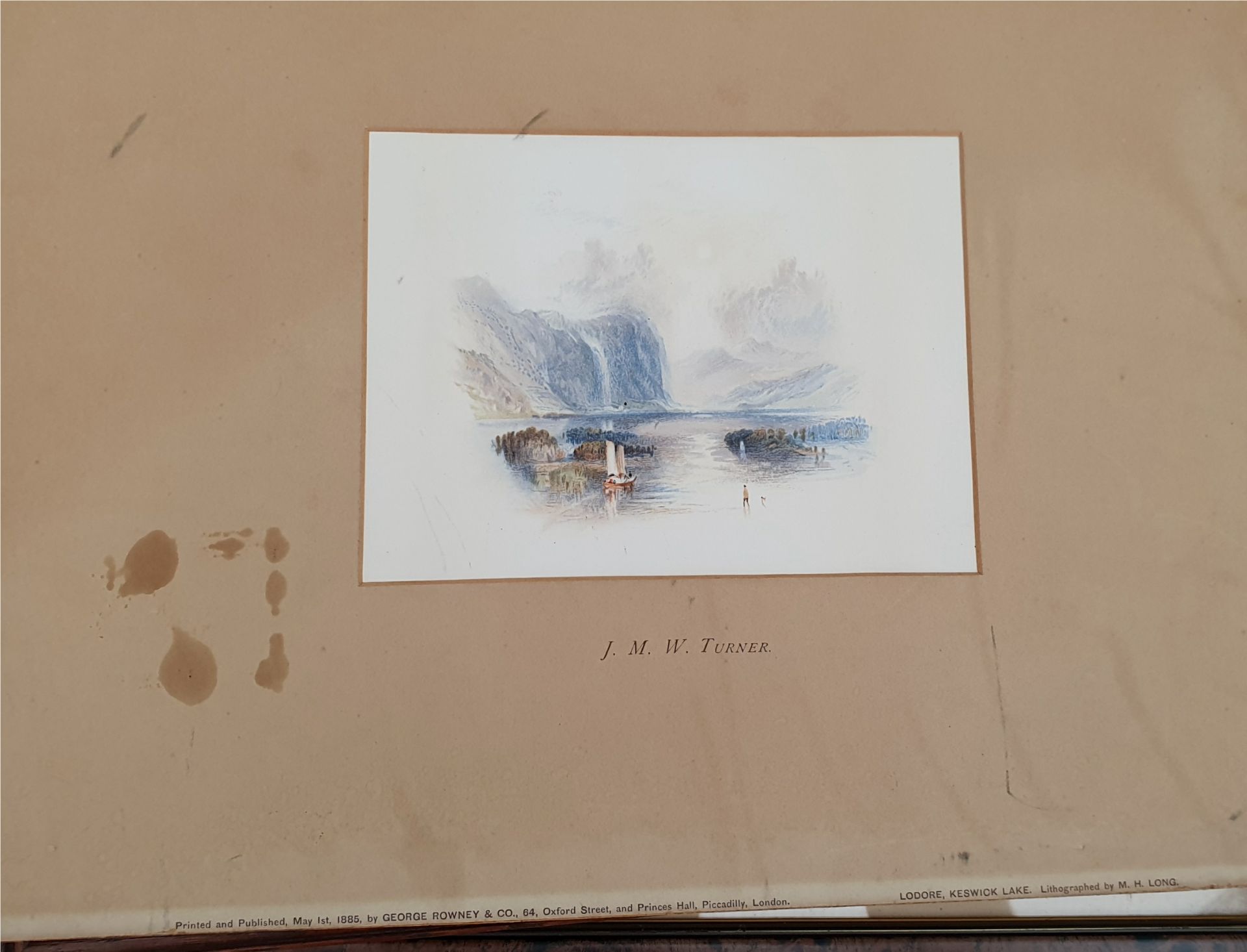 Antique and Vintage 3 x Assorted Pictures Watercolour Painting of a Train 3 Prints - Image 2 of 6