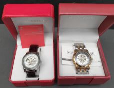 Collectable 2 Wrist Watches Mastertime Boxed