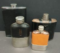 Vintage Parcel of Hip Flasks