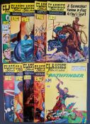 Vintage 10 Classics Illustrated Comics c1950's Issues