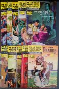 Vintage 10 Classics Illustrated Comics c1950's Issues