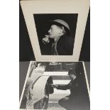 Vintage Collection of 2 Professional Photographs Includes Police