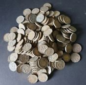 Collectable Coins 800g Bag of British Three Penny Bits NO RESERVE