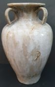 Vintage Glazed Studio Pottery Vase Signed To Base