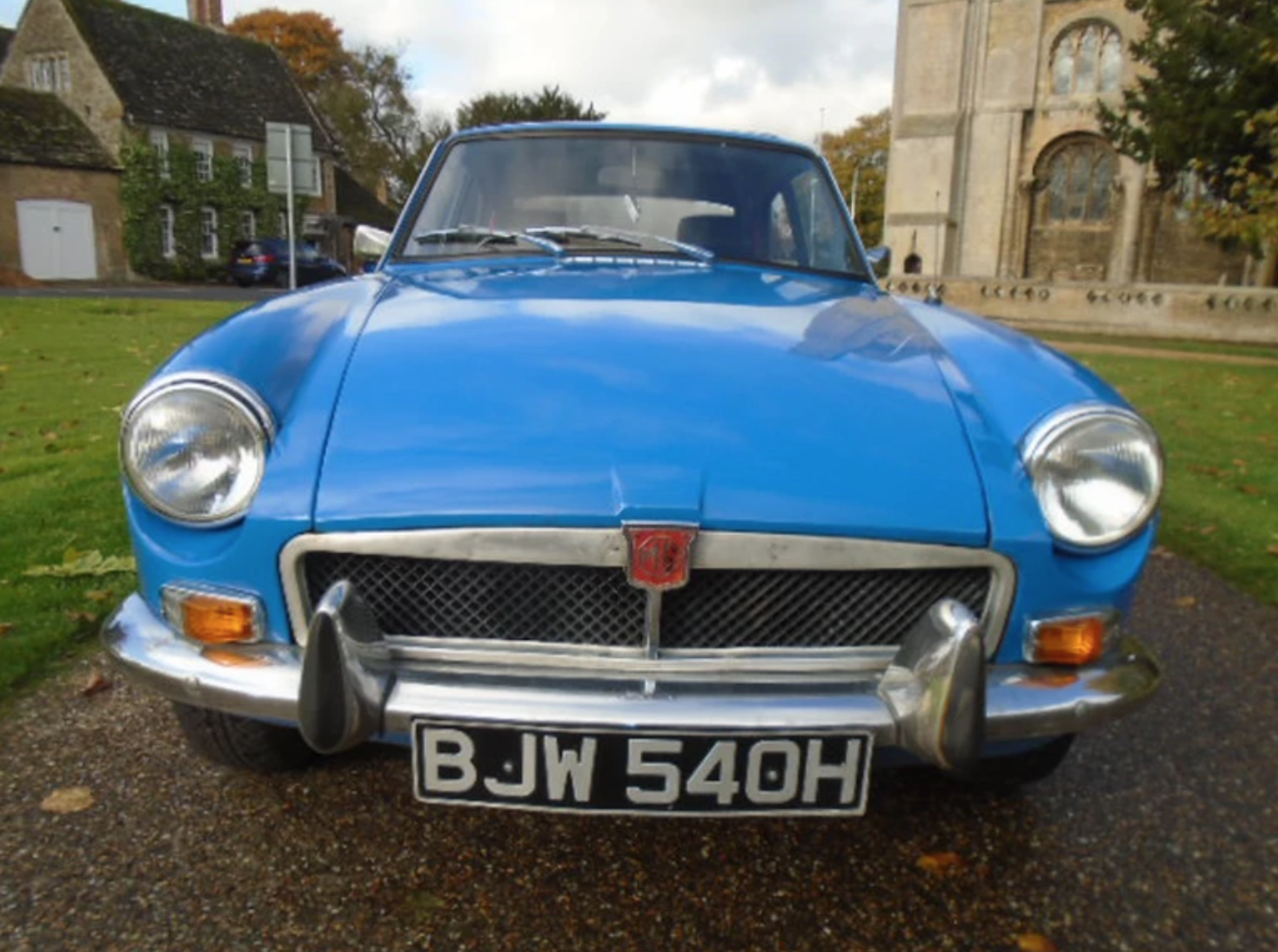 1970 MGB GT, Chrome bumper