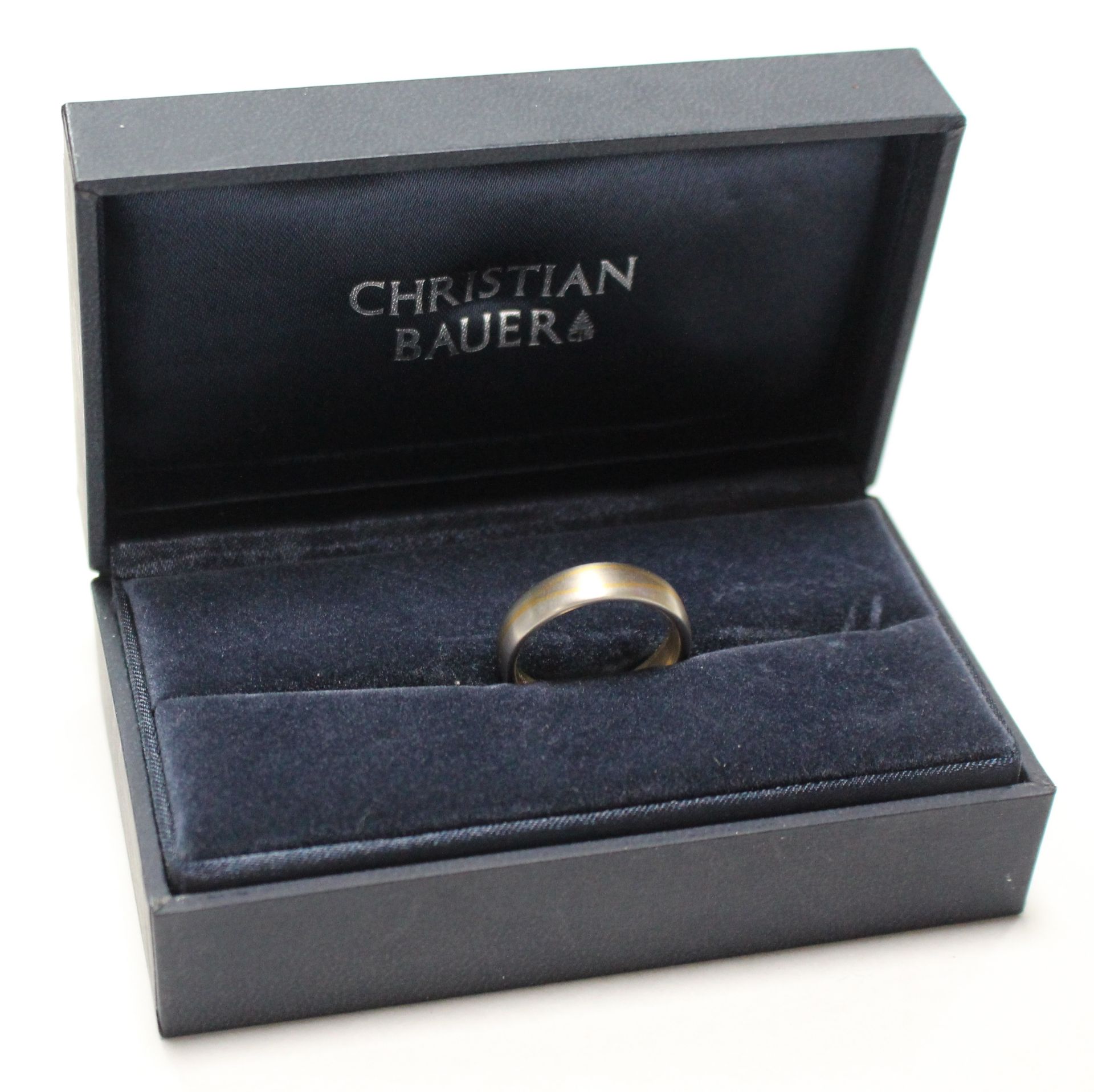 Christian Bauer Designer Platinum & 18ct Gold Ring - Image 3 of 4