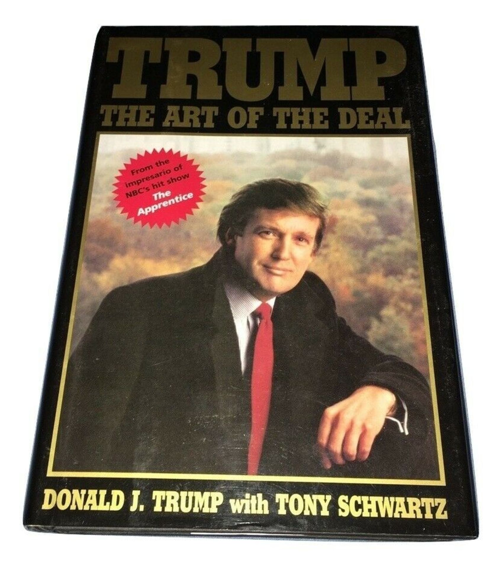 Donald Trump The Art of The Deal Hand Signed Book Autograph US President