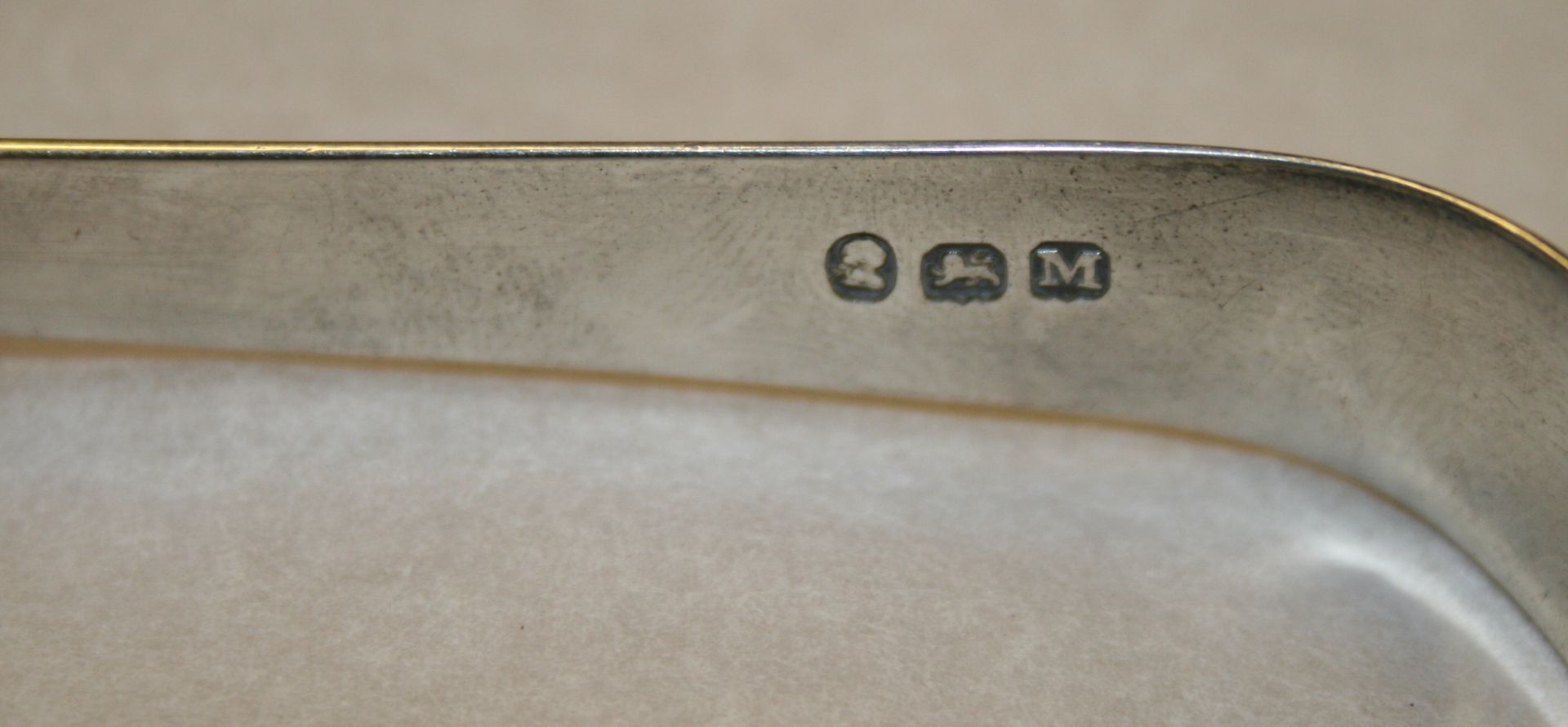 Finely Engraved George III Silver Sugar Tongs 1807 - Image 3 of 4