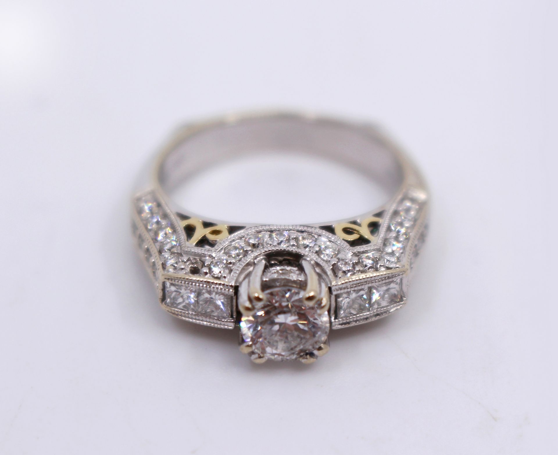 1.53 Carat Diamond Ring White Gold - Image 3 of 4