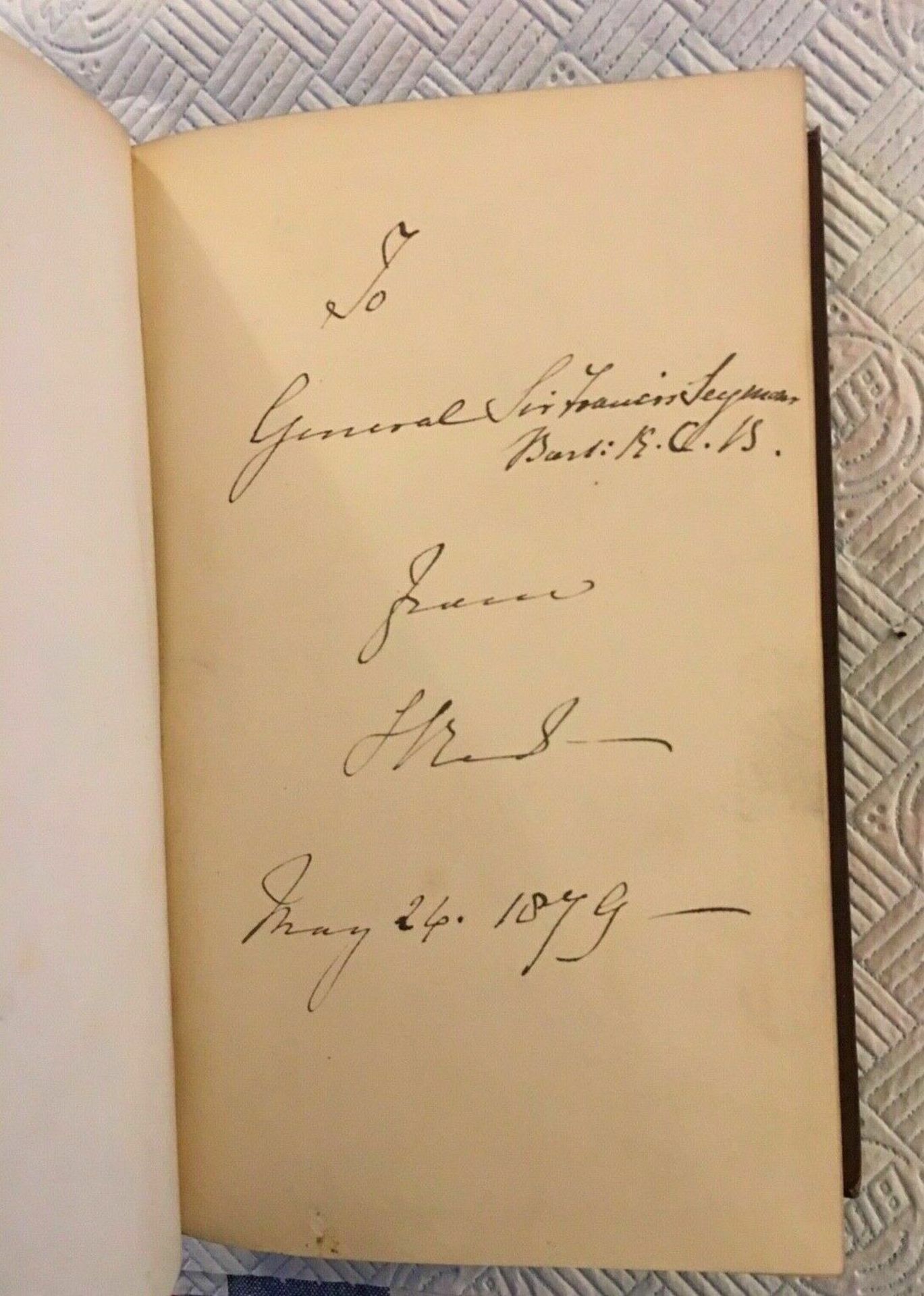 5 QUEEN VICTORIA HAND SIGNED PRINCE CONSORT VOL I - V BOOKS AUTOGRAPH - Image 5 of 20