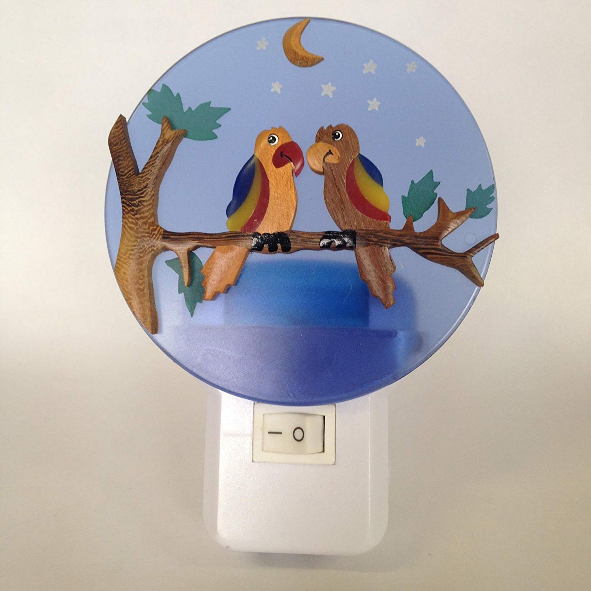 10 X Brand New Led Plug In Night Light 1w Led- Parrots Design - Image 2 of 3