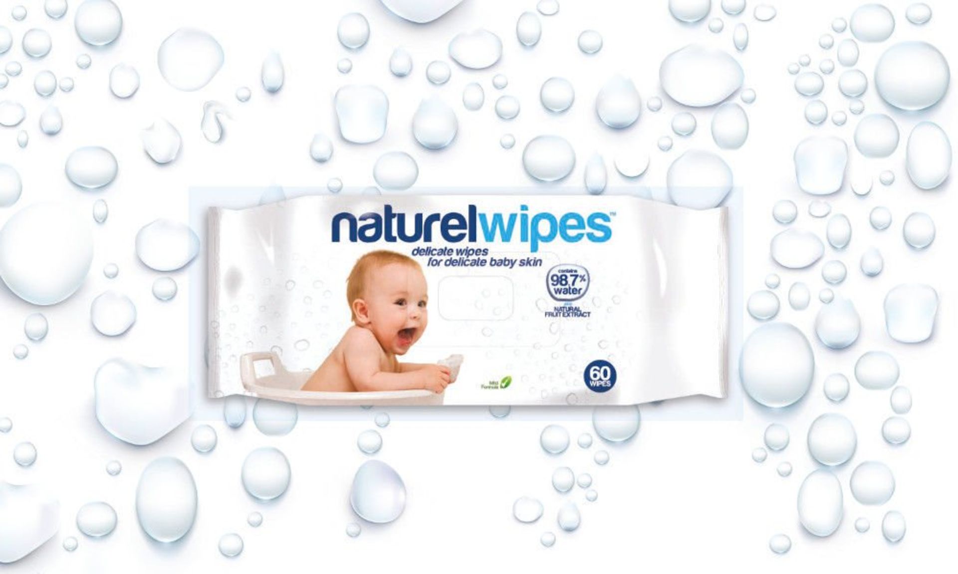 Pallet of Naturel Wipes 60s (1,140 Packs)