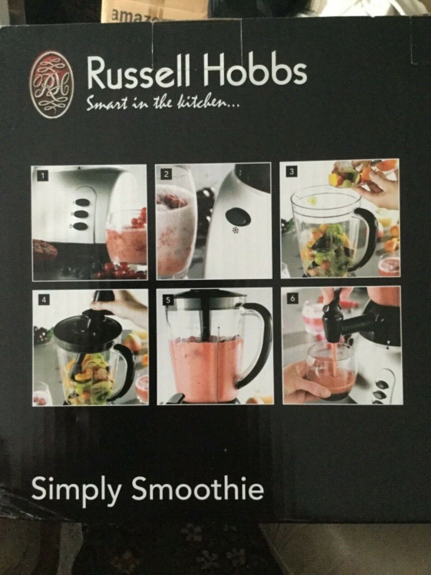 Russell Hobbs Simply Smoothie Maker Model 12620 BNIB..retro appeal - Image 3 of 3