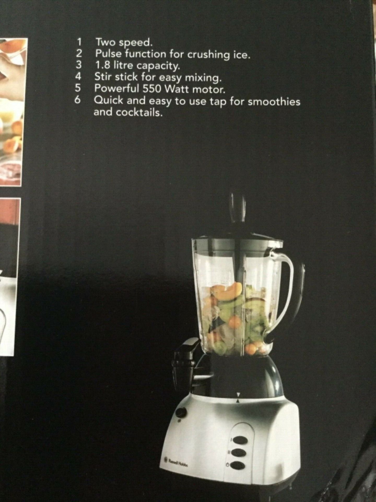 Russell Hobbs Simply Smoothie Maker Model 12620 BNIB..retro appeal - Image 2 of 3