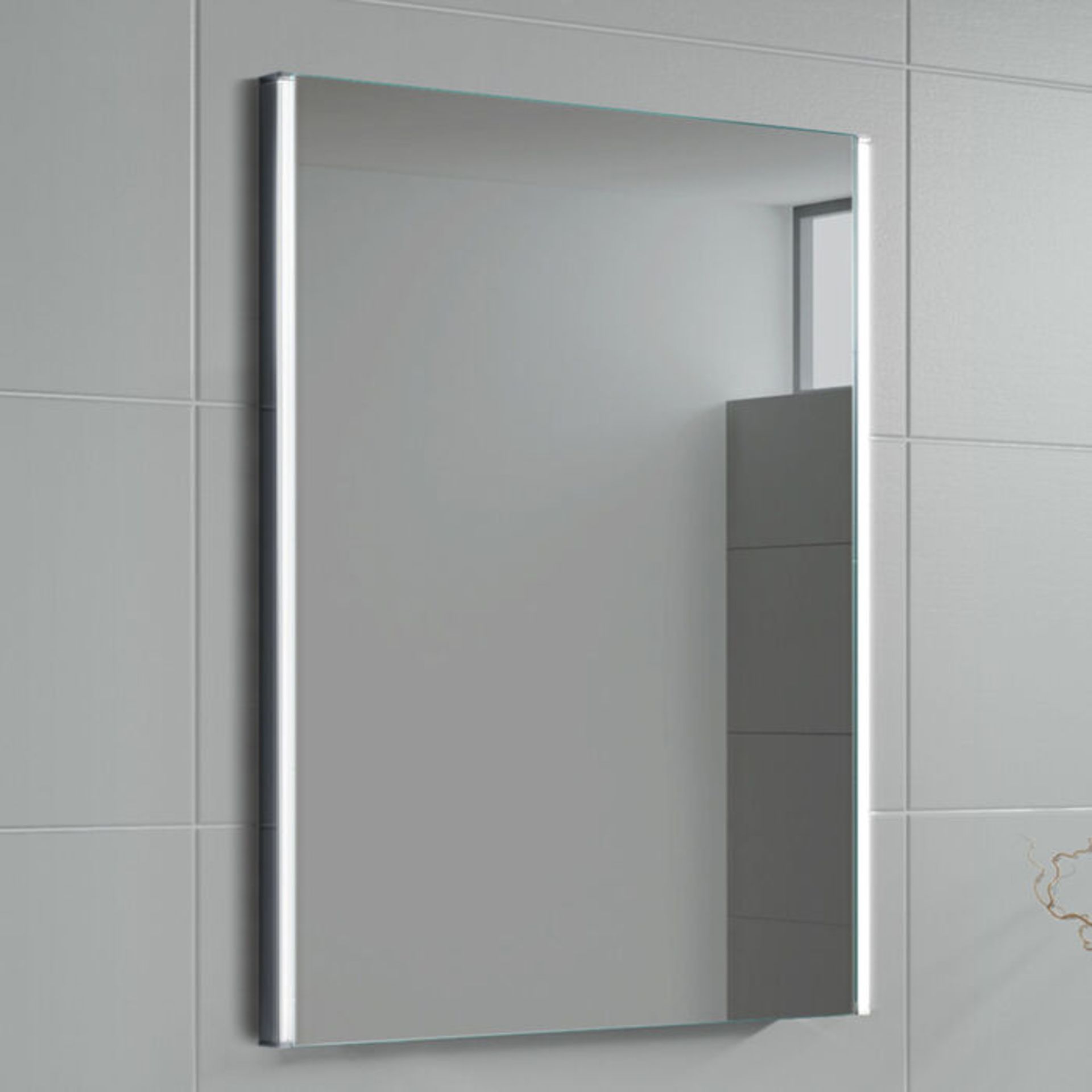 (Z30) 500x700mm Denver Illuminated LED Mirror. RRP £464.99. Energy efficient LED lighting with... - Image 3 of 4