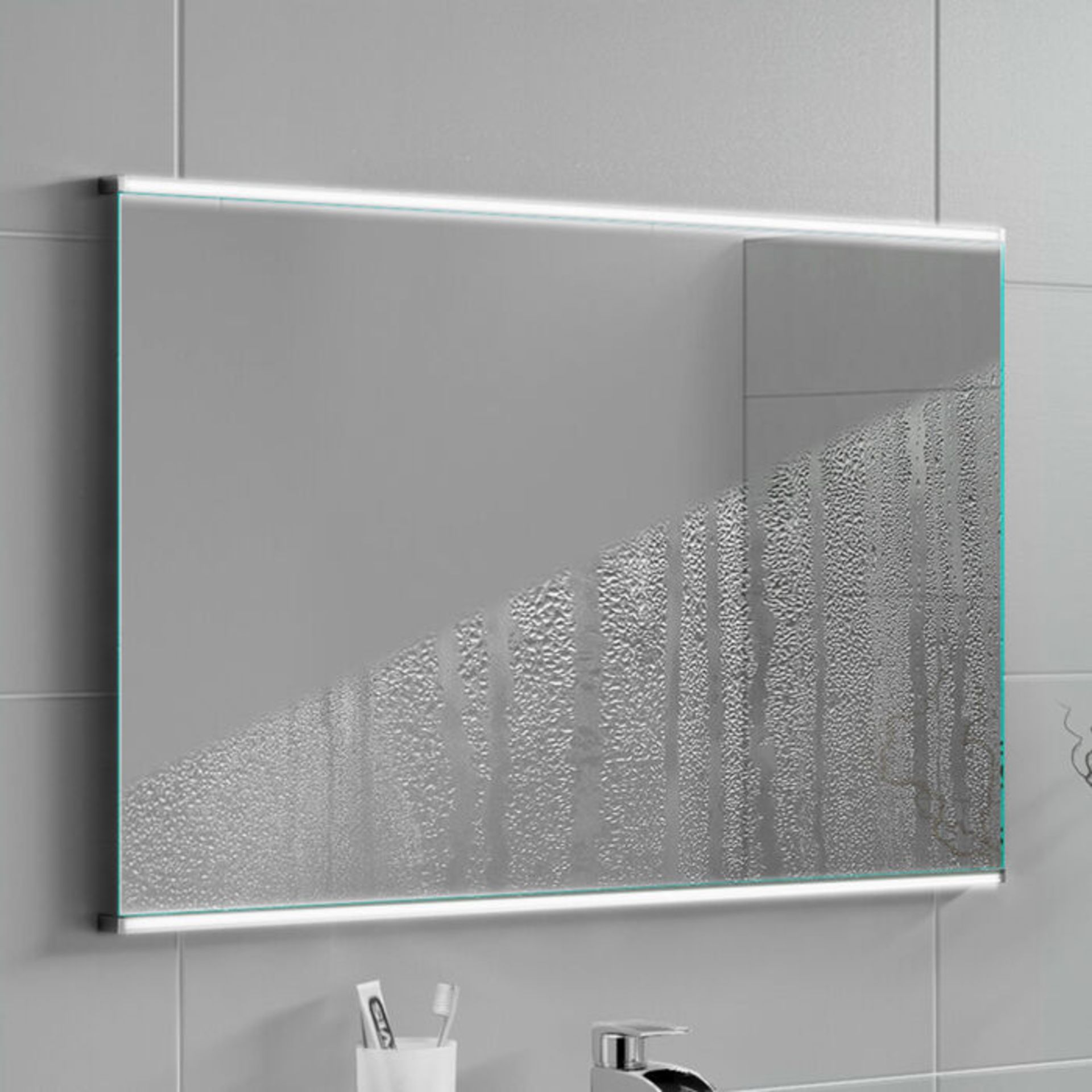 (Z30) 500x700mm Denver Illuminated LED Mirror. RRP £464.99. Energy efficient LED lighting with... - Image 4 of 4