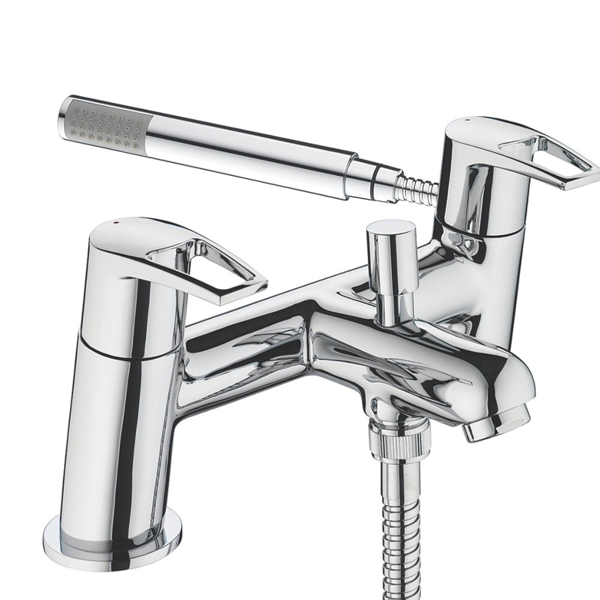 (PP129) BRISTAN SMILE SURFACE-MOUNTED BATH / SHOWER MIXER BATHROOM TAP. Designed and engineered in - Image 4 of 6
