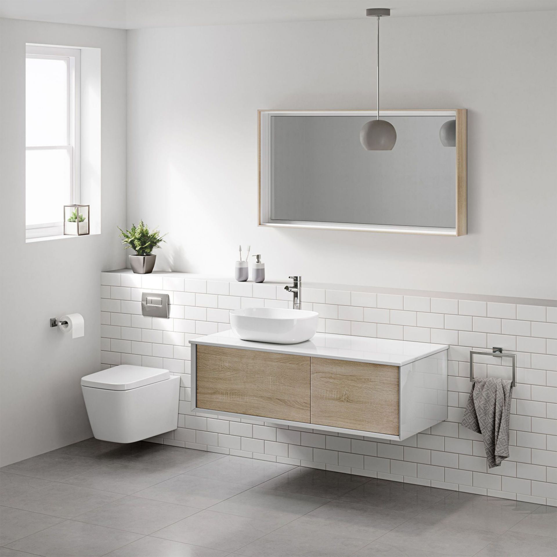 (TT9) 1270x720mm Berg Mirror. RRP £249.99. If youre looking for a touch of spa-like Zen, the ... - Image 2 of 3