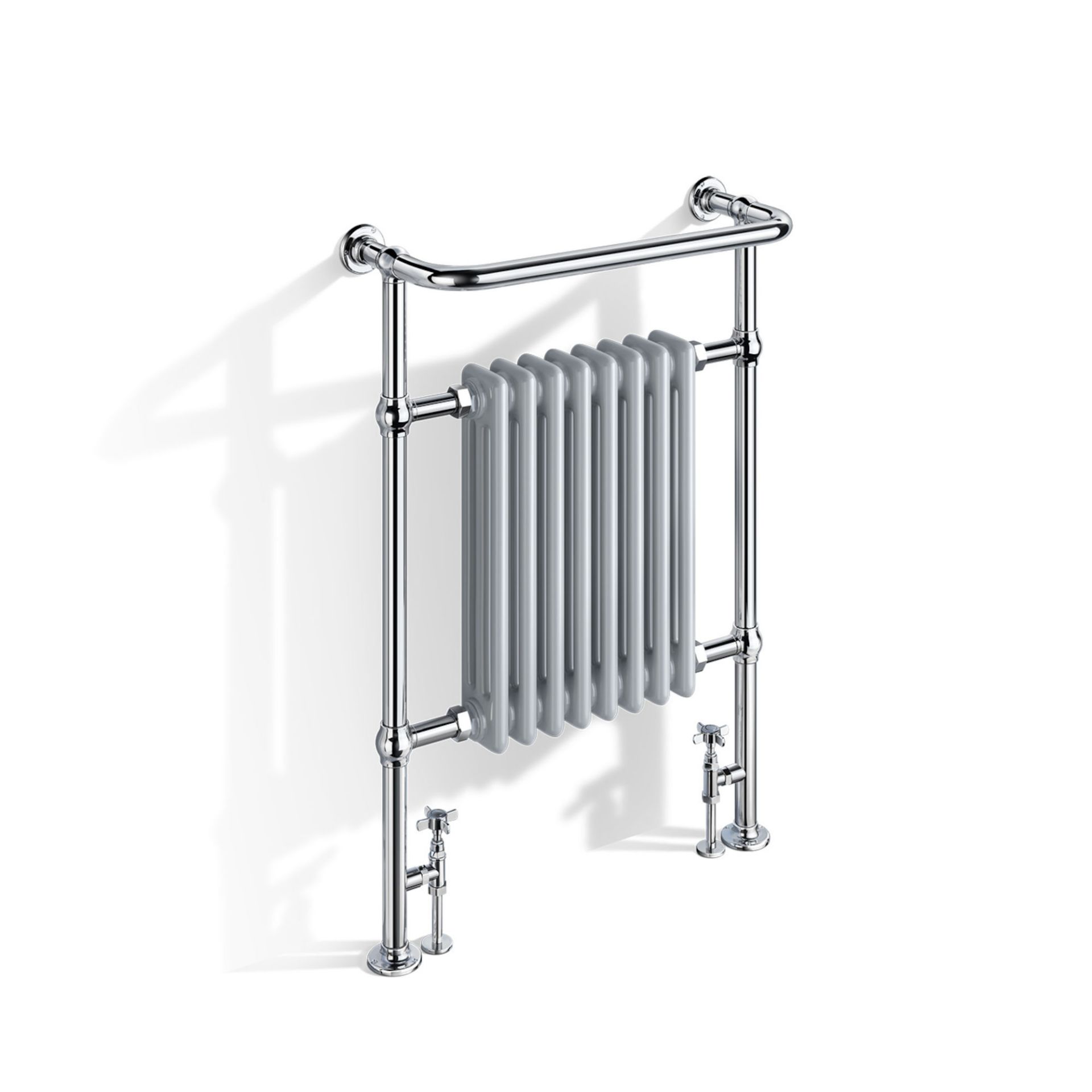 (AA22) 952x659mm Large Traditional Earl Grey Premium Towel Rail Radiator. RRP £474.99. We lov... - Image 3 of 3