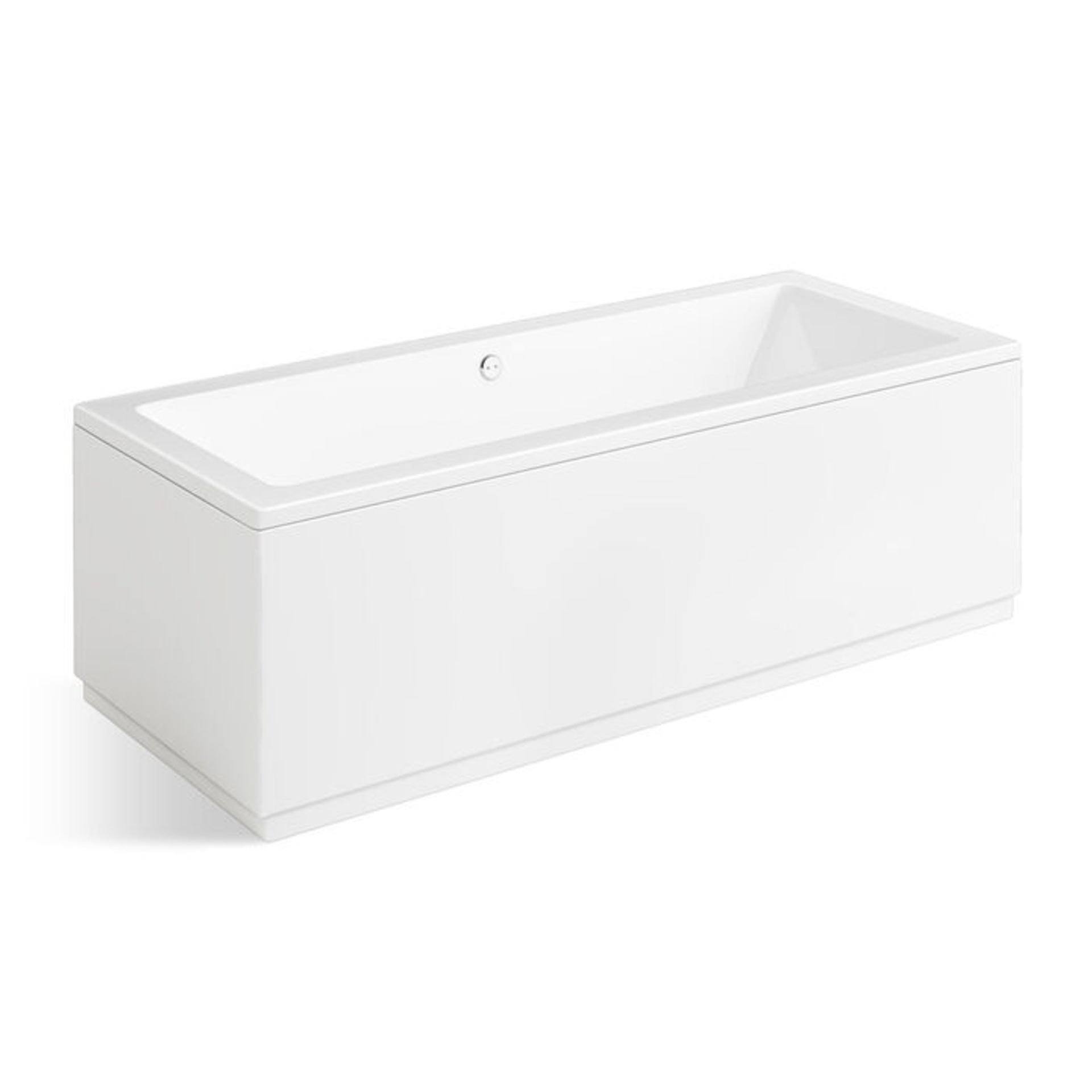 (AA34) 1700 x 750mm Square Double Ended Bath. RRP £349.99. Manufactured in the UK Sanitary g... - Image 4 of 4