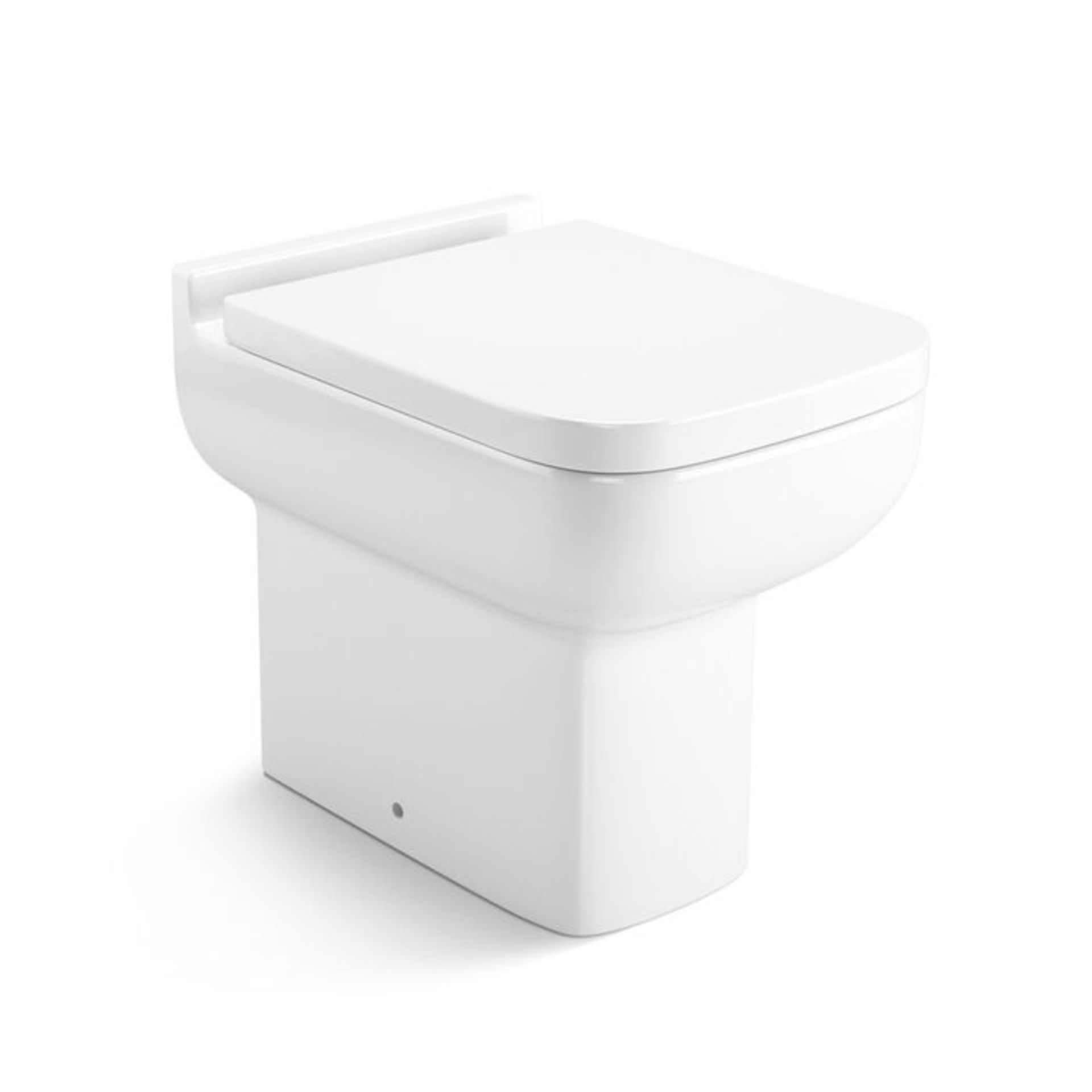 (CC143) Short Projection Back To Wall Toilet with Soft Close Seat Ultimate space saving deisg... - Image 4 of 4