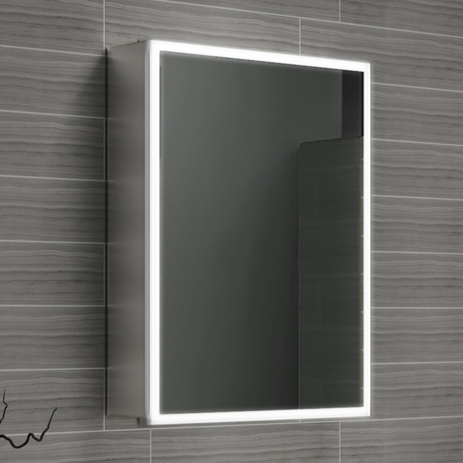 (CC31) 450x600 Cosmic Illuminated LED Mirror Cabinet. RRP £574.99. We love this mirror cabine...