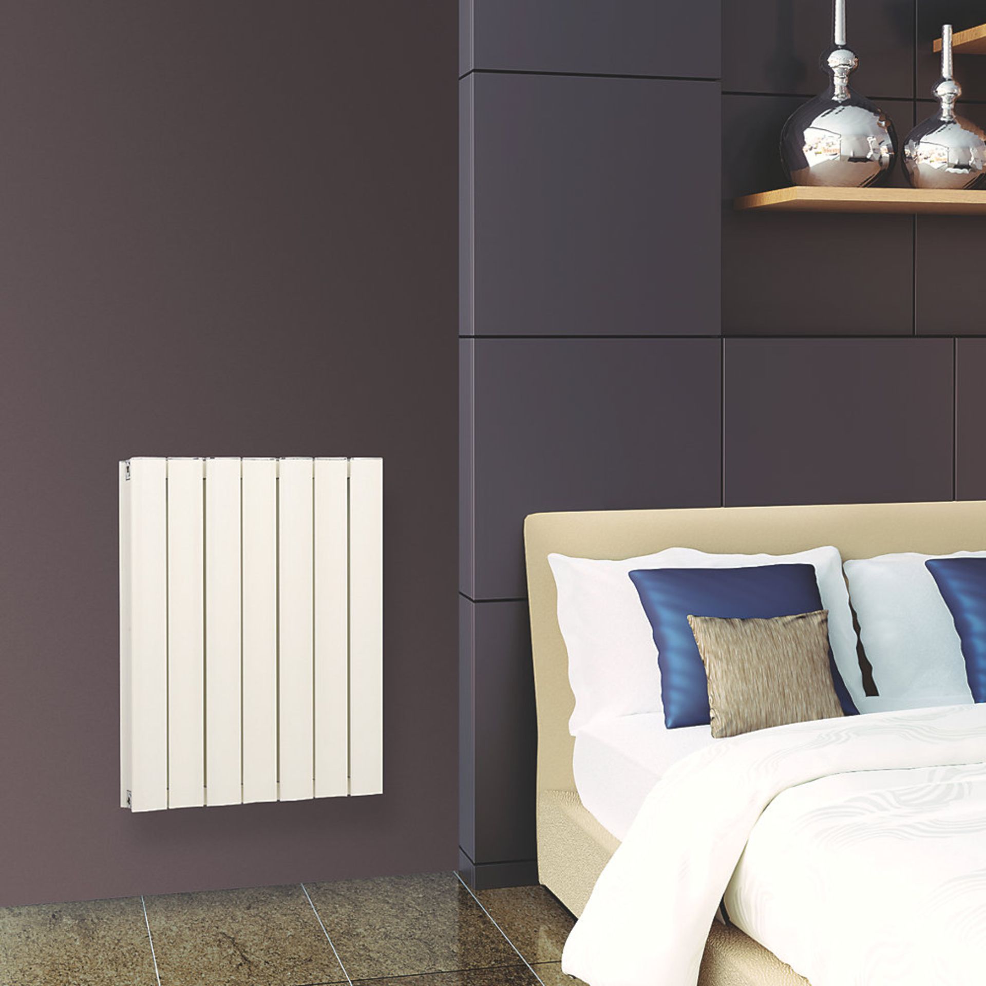 (PP214) 600 X 485MM VENUS RADIATOR WHITE. RRP £308.99. Hand-crafted Venus radiator with smooth