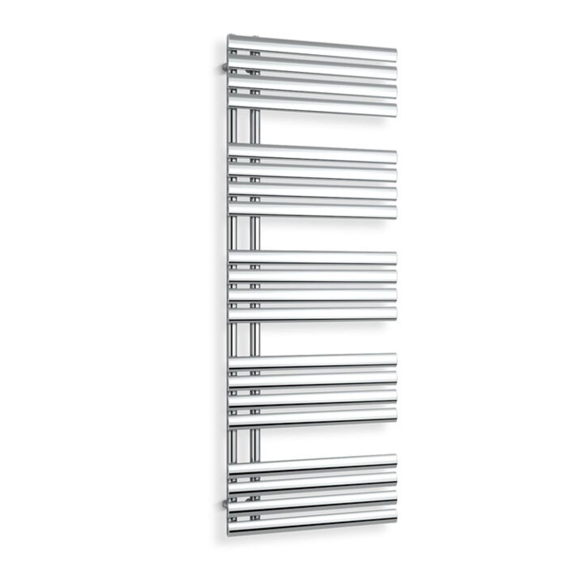 (QQ12) 1600x600mm Santhe Nonia Chrome Towel Rail. RRP £489.99. Made from high-quality low-carb... - Bild 3 aus 3