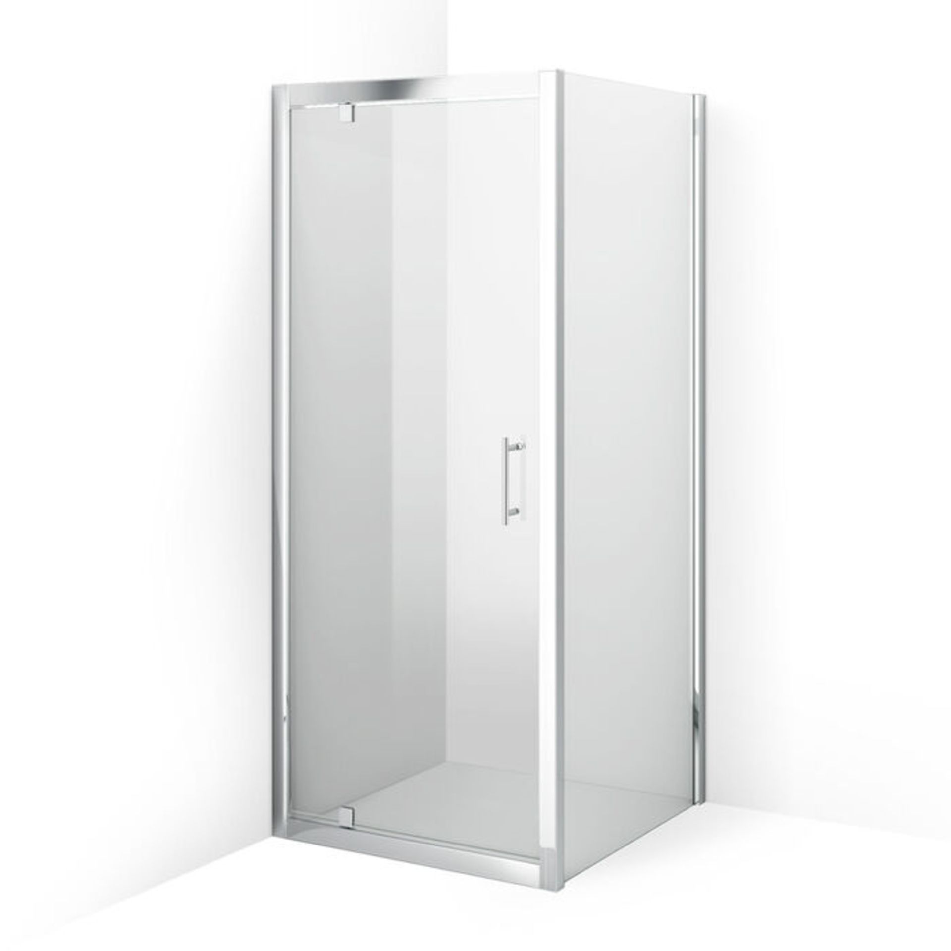 (QQ35) 800x800mm - 6mm - Elements Pivot Door Shower Enclosure. RRP £353.99. 6mm Safety Glass ... - Image 4 of 4