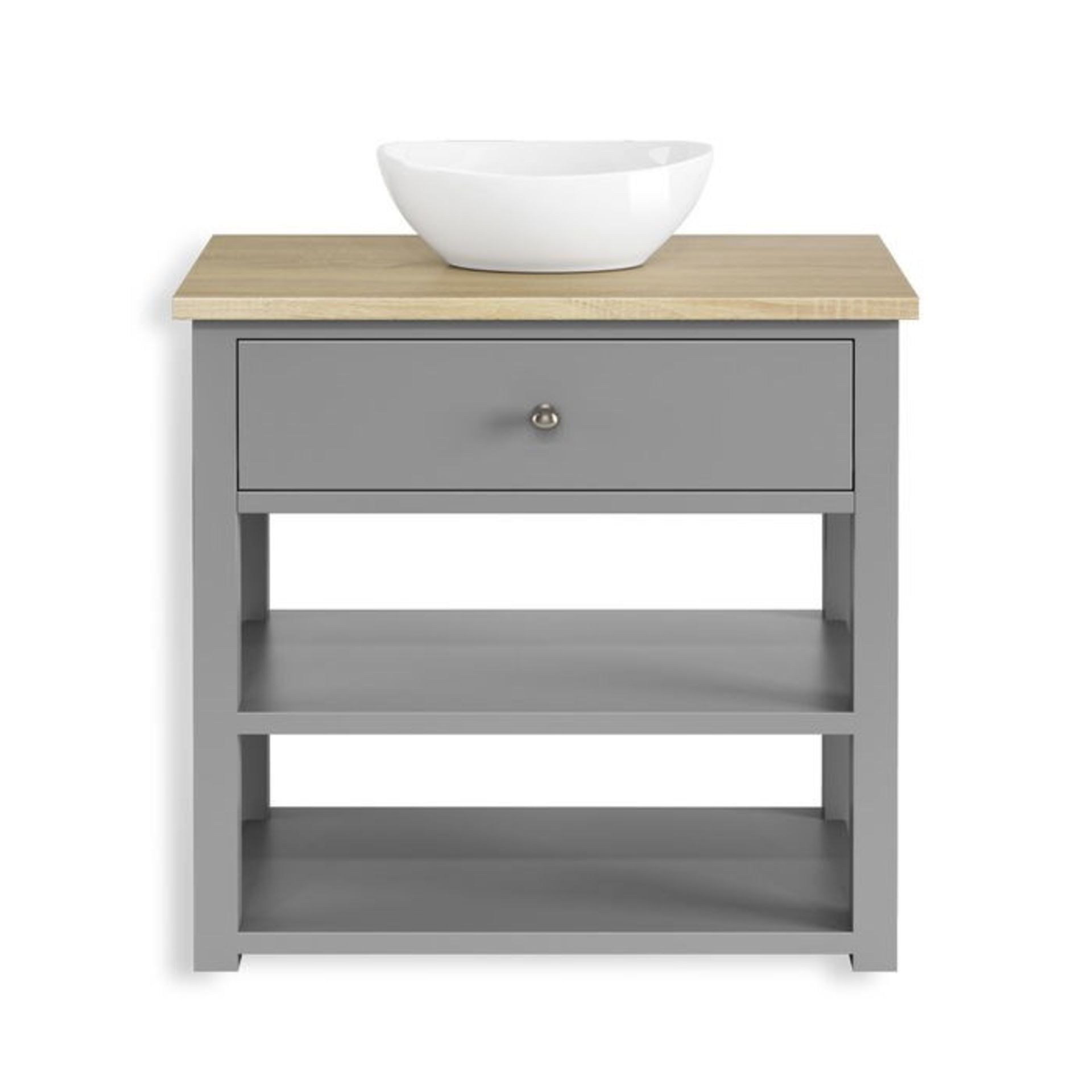 (QQ5) 840mm Sutton Countertop Vanity Unit and Camila Sink. RRP £1,599. Comes complete with ba... - Image 5 of 5