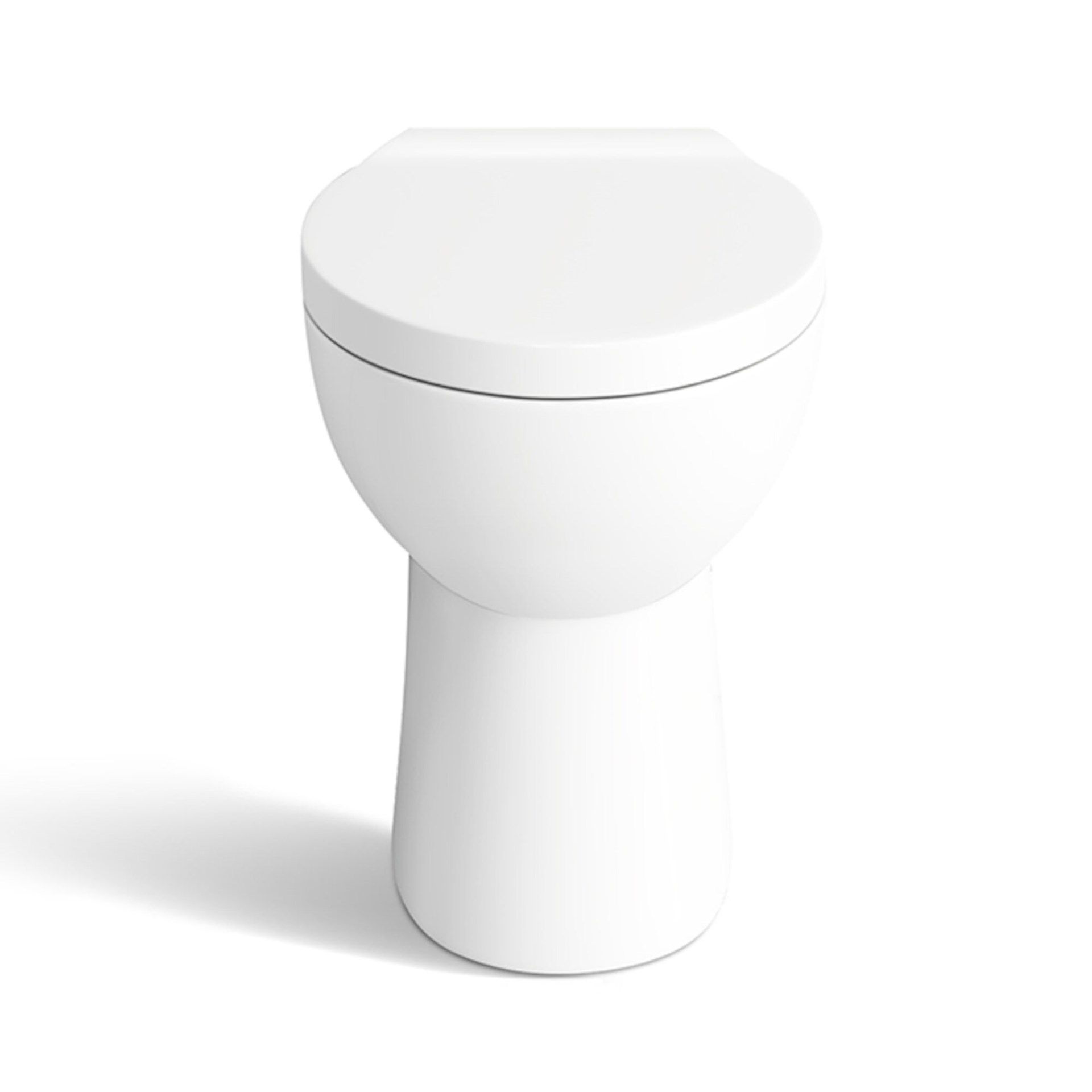 Back to Wall Toilet & Soft Close Seat. Made from White Vitreous China Finished in a high gloss ... - Image 2 of 2