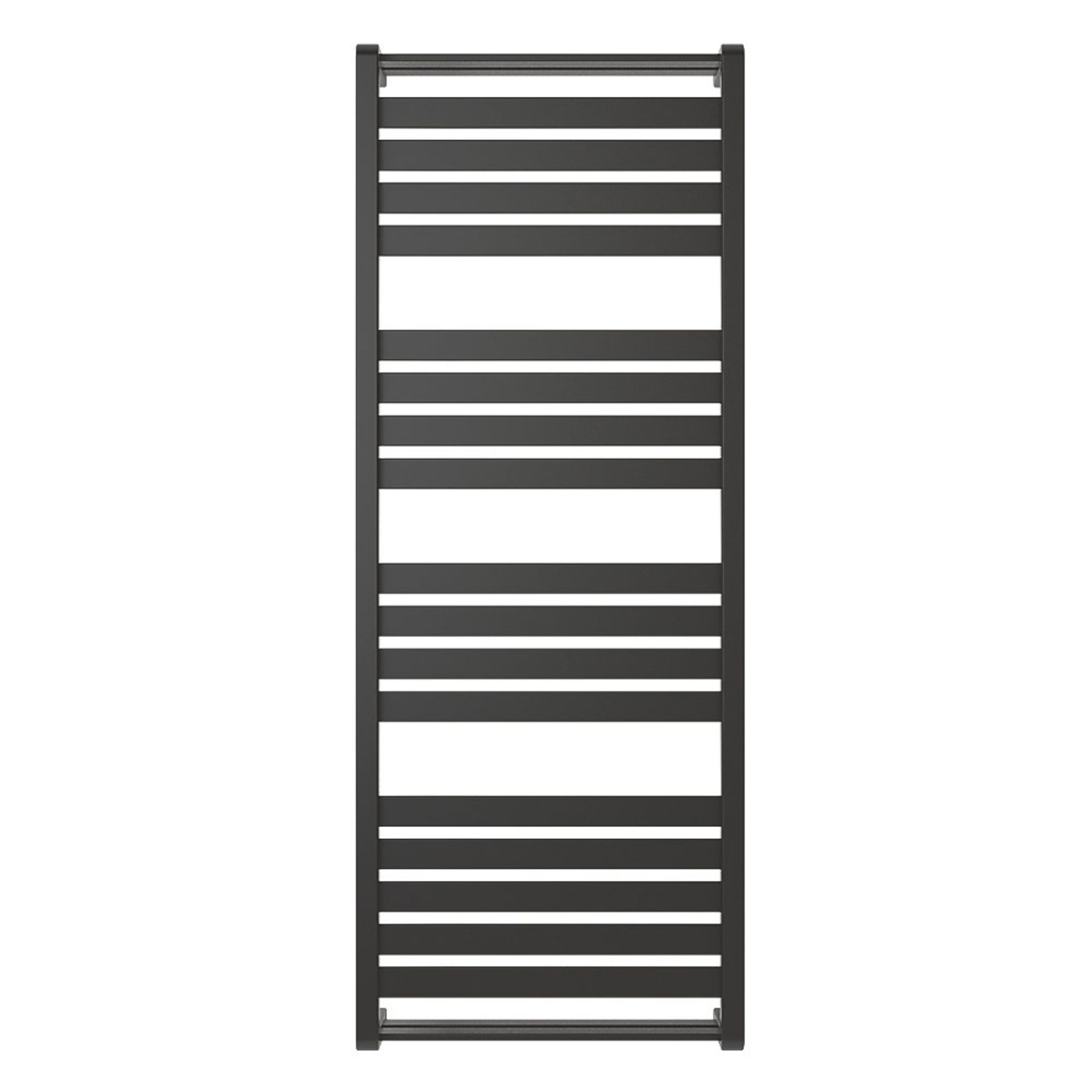 (JL21) 1300x500mm LORETO VERTICAL WATER TOWEL WARMER ANTHRACITE. RRP £269.99. Innovative 'C... - Image 2 of 3