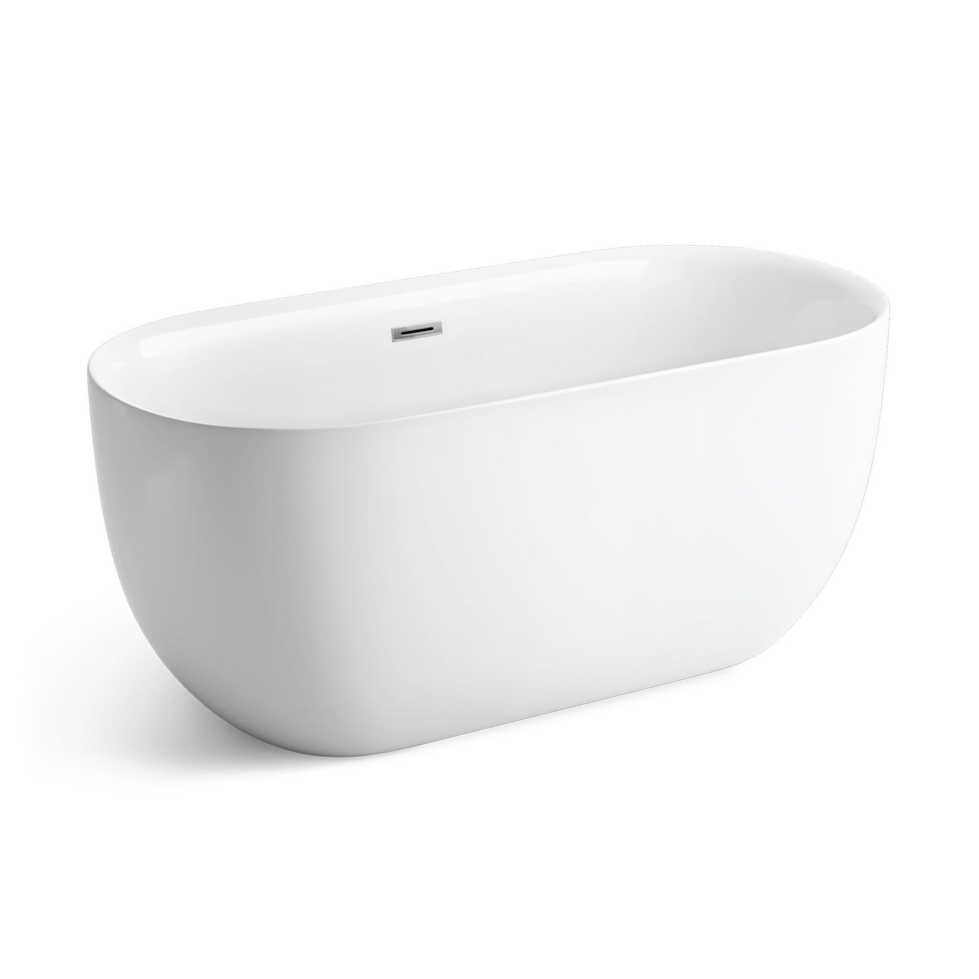 (JL2) 1500x720mm Mya Freestanding Bath. Manufactured from high quality gloss acrylic for a luxu... - Image 2 of 4