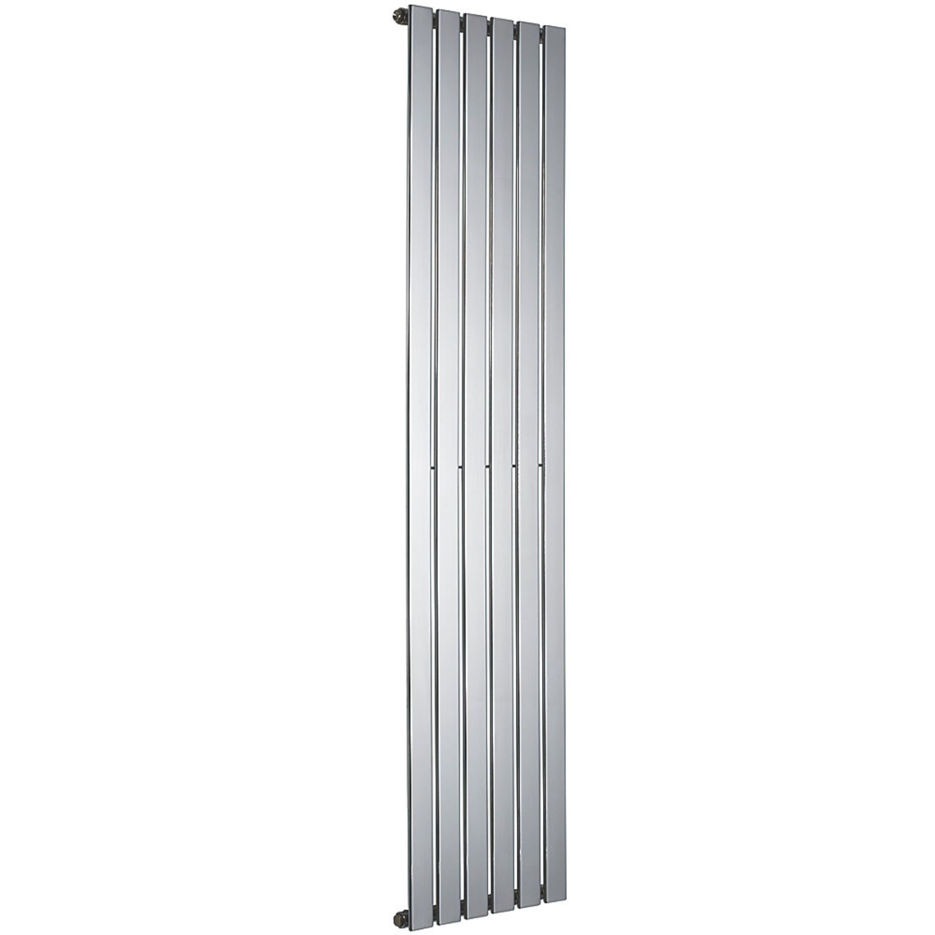 (JL25) 1800x445mm Designer Oceanus Horizontal/Vertical Silver Radiator. RRP £399.99. Stylish v... - Image 2 of 3