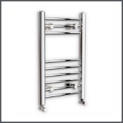 (QP87) 650x400mm Straight Heated Towel Radiator RRP £72.99. This product can also be used wi... (